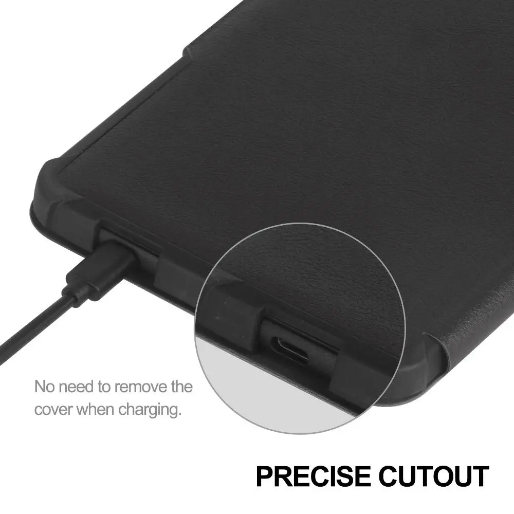 

ТПУ 6-дюймовый чехол для электронного чтения, противоударный, против царапин N367, умный чехол, износостойкий, полное покрытие для KOBO Clara Color/BW 2024 2E