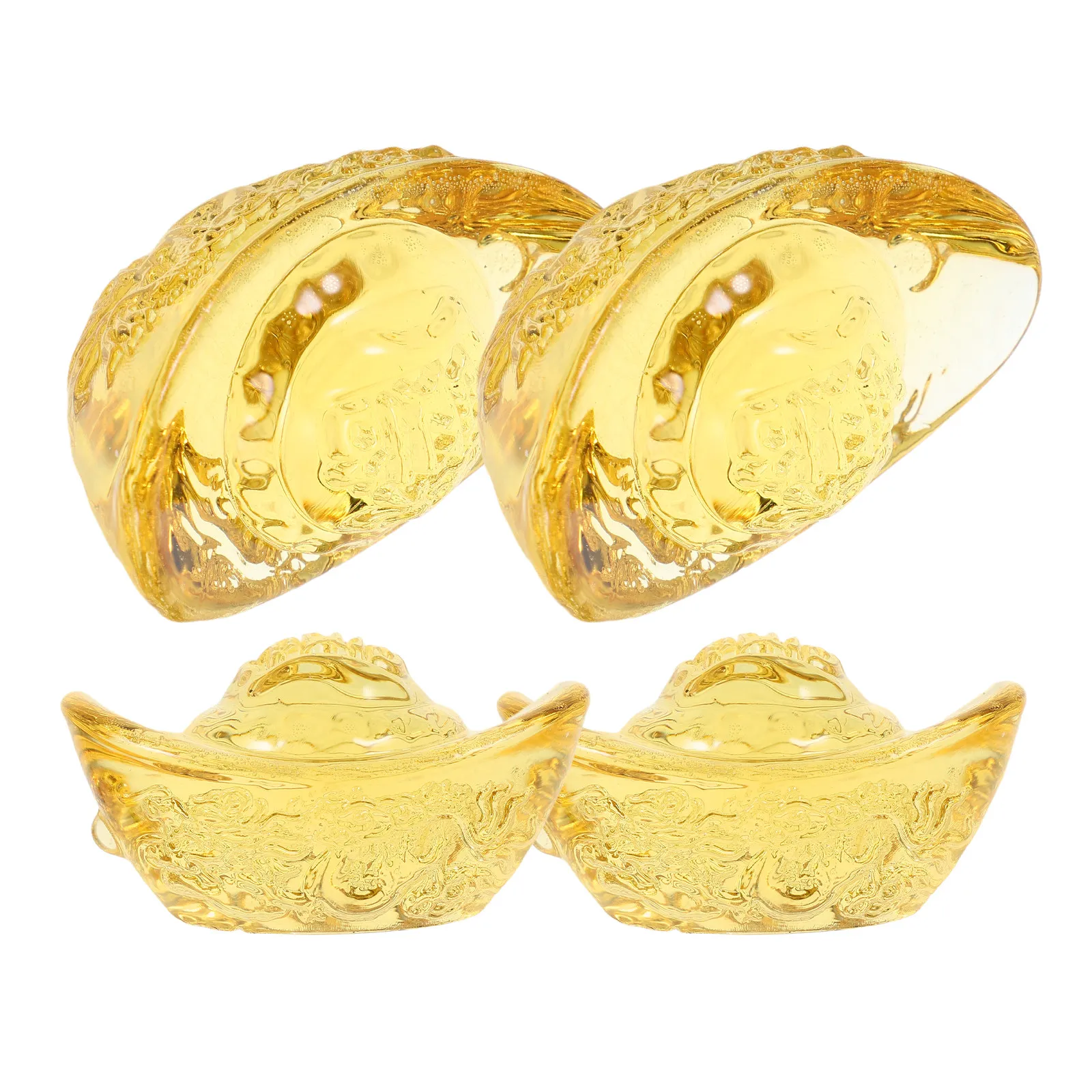 4Pcs Crystal Yuan B…