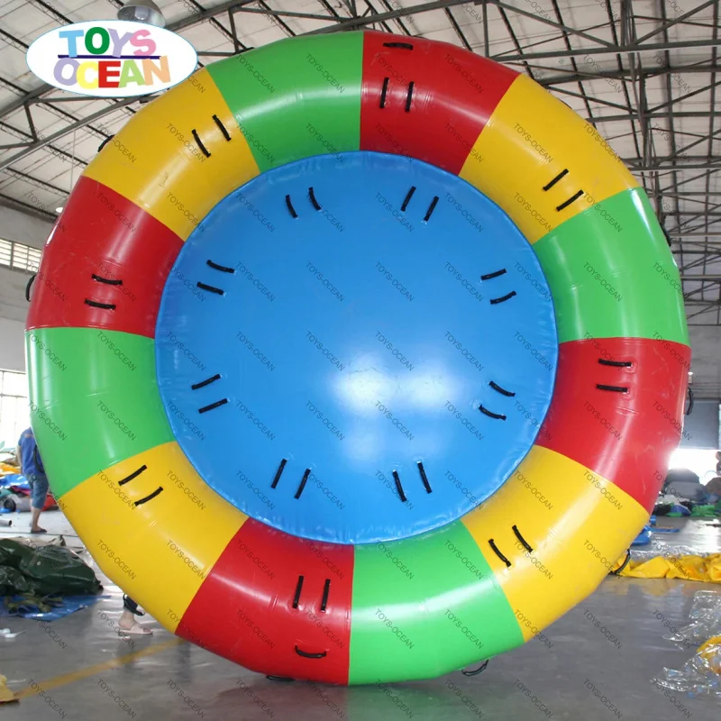 Saturn Rocker Water Towable Ski Tube 8-Person Inflatable Gyro Disco Boat for School and Floating Water Sports  Crazy UFO