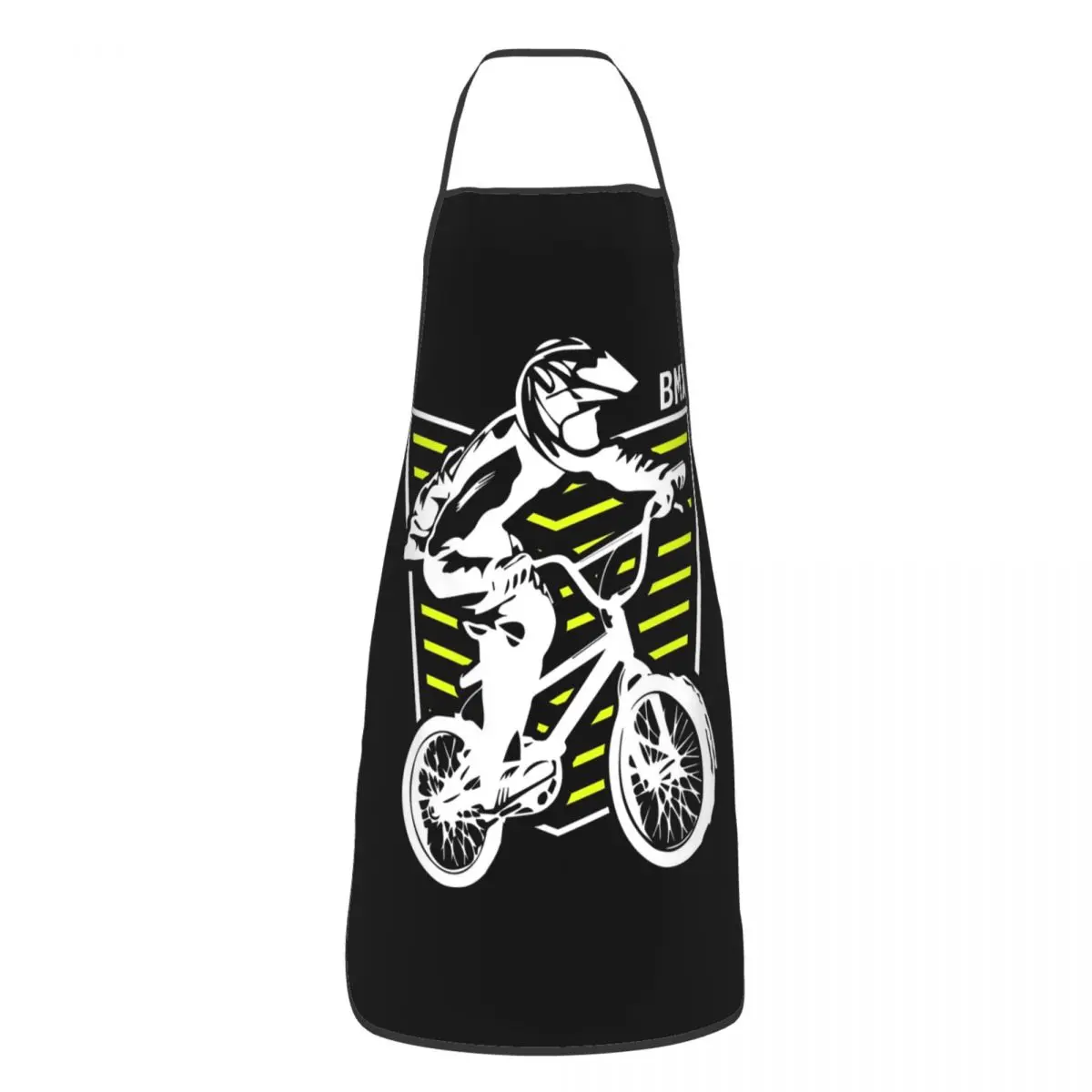 Bmx Apparel Retro Bmx Bike Old School Patch Aprons Chef Cooking Tablier Waterproof Bib Kitchen Cleaning Pinafore