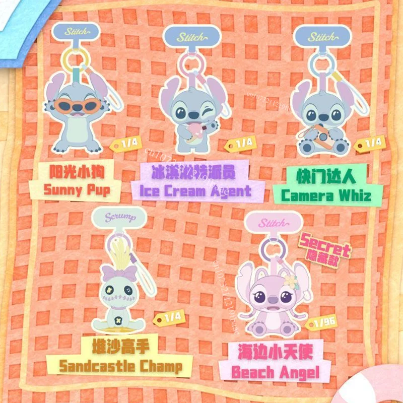 حقيقي غرزة صندوق أعمى ألوها هاواي سلسلة اللعب الملاك سلوثي صندوق الغموض أفخم قلادة لطيف دمية الهدايا