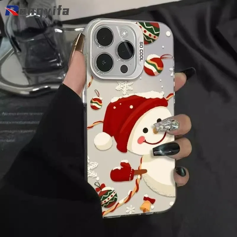 لطيف عيد الميلاد ثلج جراب هاتف ل Tecno Spark Go 2 1 40 30C 20C 6 Go 2025 2024 2023 30 20 10 10C 9 8 8C 7 7T 4 Pro Cover #4