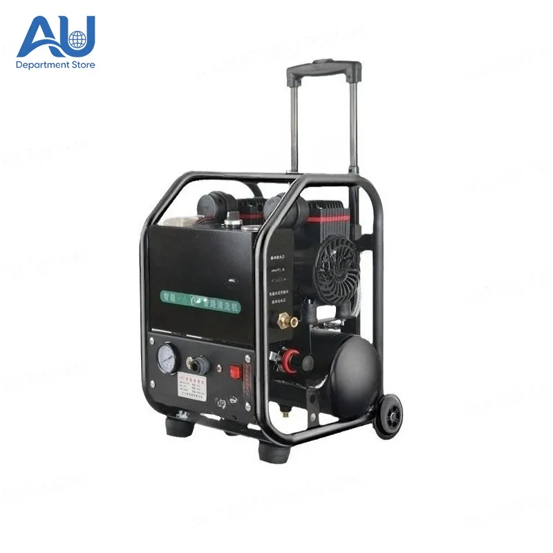 Intelligent pulse projectile radiator floor heating cleaning machine