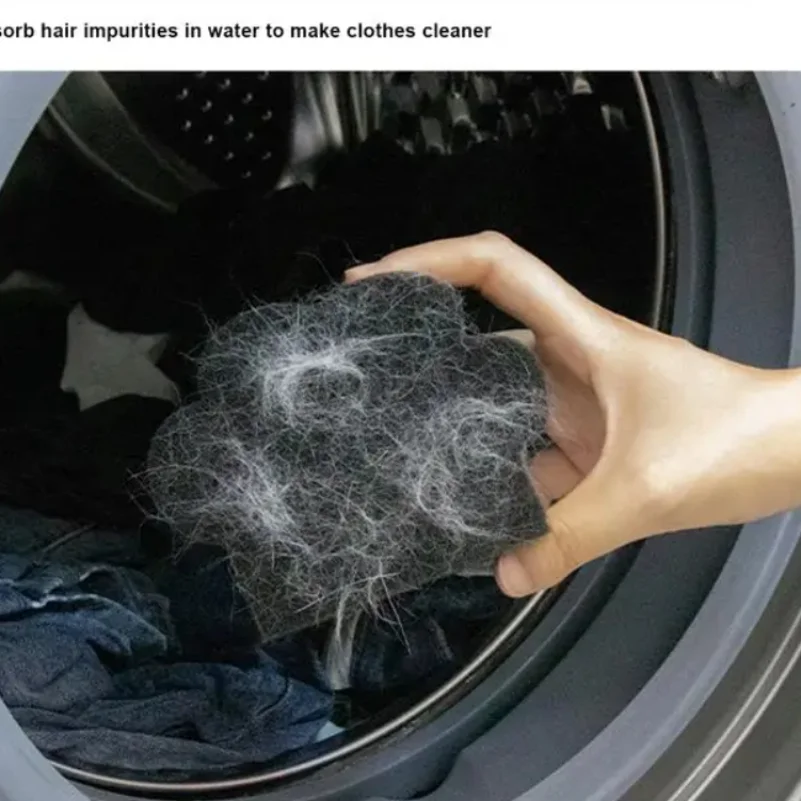 

Magical Laundry Reusable Clothes Hair Cleaning Tool Pet Hair Remover Washing Machine Cat Dog Hair Catcher Laundry Sponge