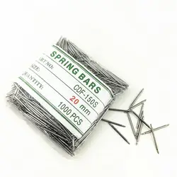 Dropshipping!!1000Pcs Spring Bar Pins Universal Diameter 1.5mm Stainless Steel Watch Band Link Pins Remover Tools for Watchmaker