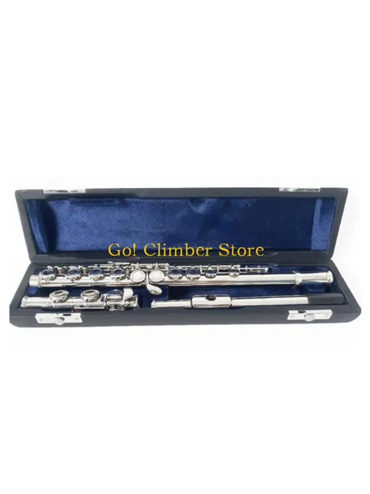 Q84C PU Leather Flute Storage Case Flute Box Flute Protective Handbag Padded Bag