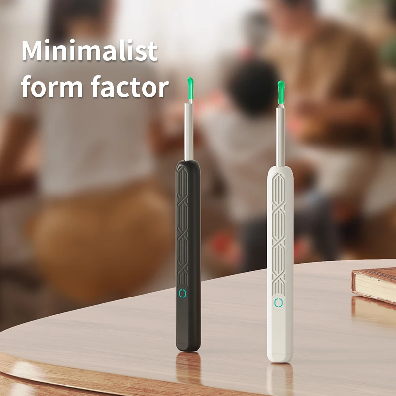 2026 New Wireless Smart Visible Earpick Ear Wax Cleaner HD Camera 6 LED Lights Earwax Removal Cleaning Tool Kit For iOS Android - view 4