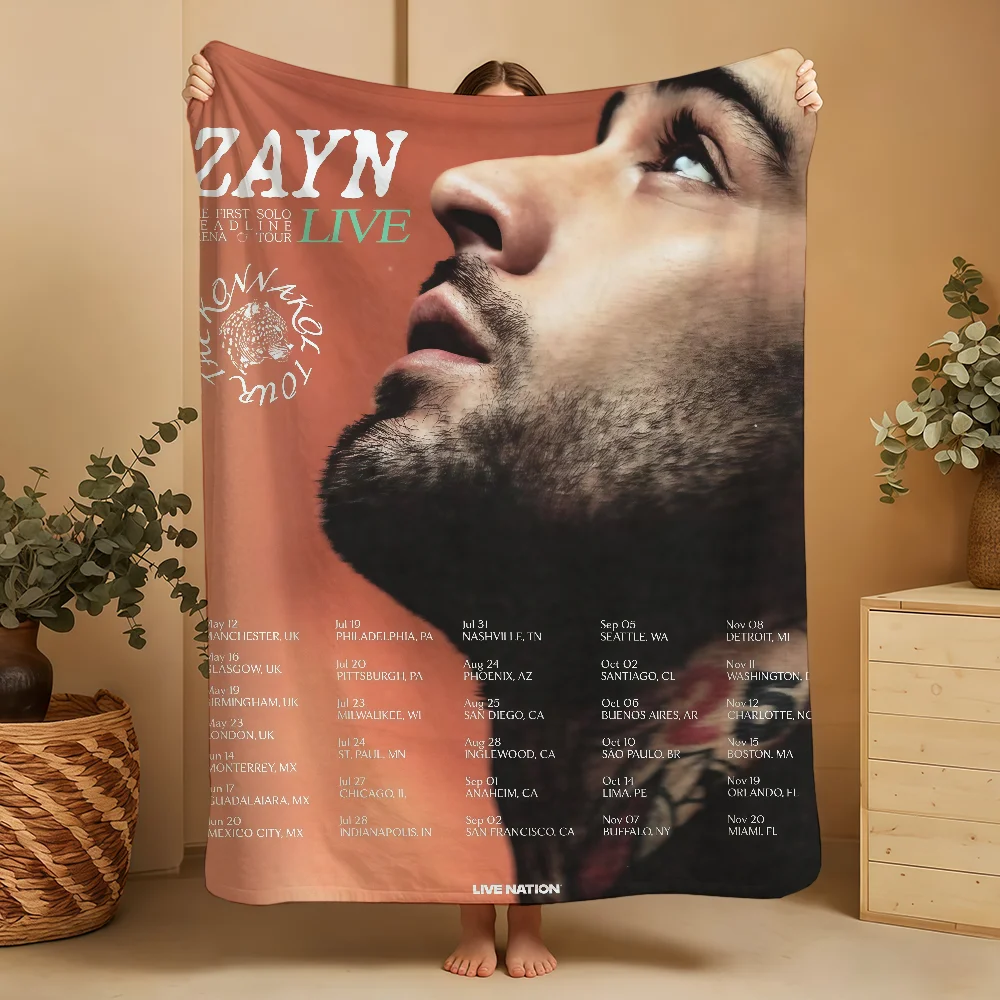 Blanket Soft Warm Konnakol Furry Throw Super Zayn Kids Toys Bed Sofa Car Cradle