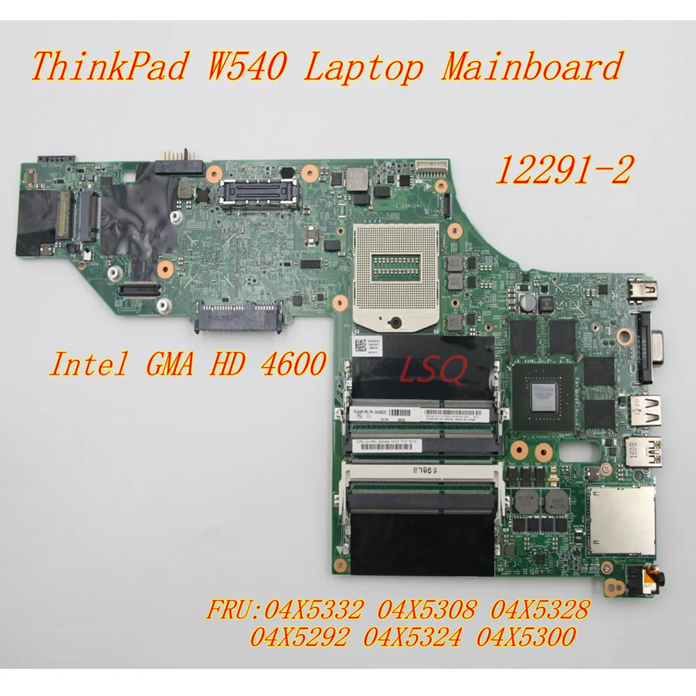 

Laptop Independent Graphics Mainboard For Lenovo ThinkPad W540 K1100M(Q1)04X5332 04X5308 04X5328 04X5292 04X5324 04X5300
