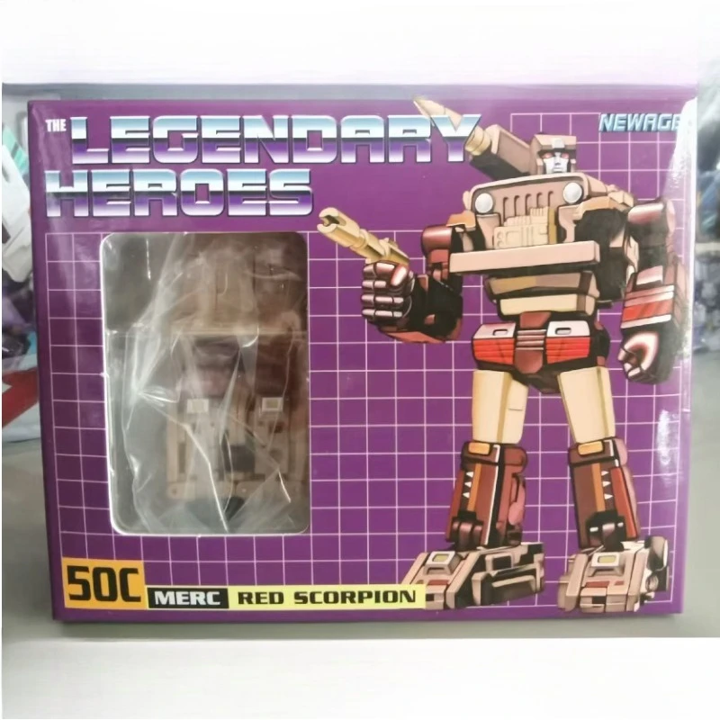 Modelo de robô de transformação original, detetive vermelho h50canime, ação popular, favoritos, figura de deformação, optimus prime, brinquedos, presentes