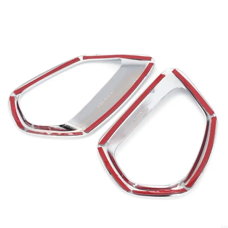 

2025 New 2 Pcs Car Back Rear Fog Light Lamp Cover Trim For Mitsubishi 20