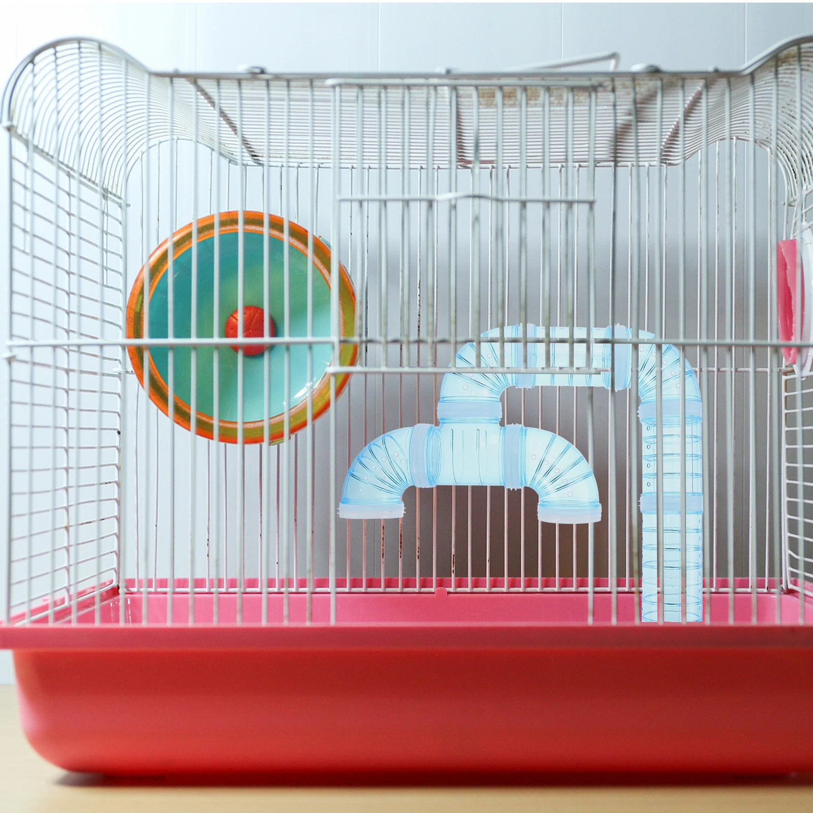 

Plastic Hamster Cage Accessories Thickened Durable Tunnels External Connector Tube Enrichment Supplies