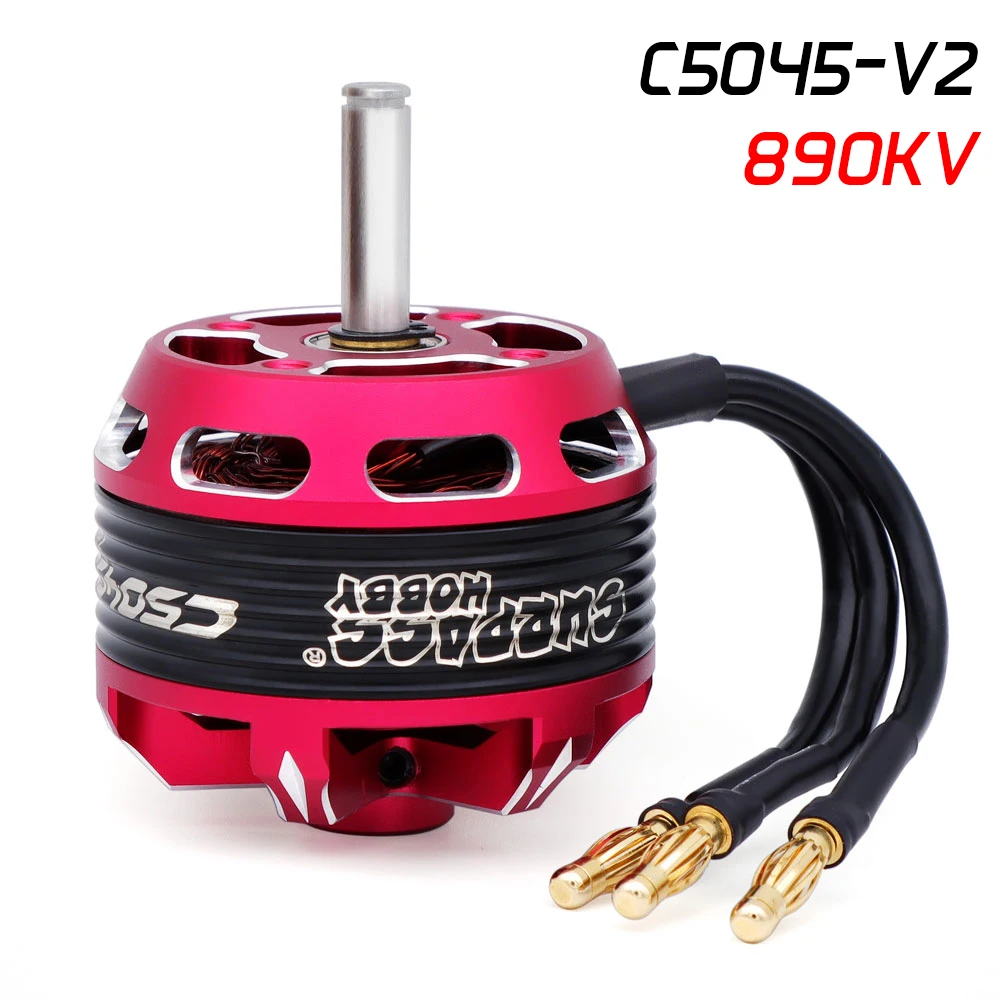 OVERTREFFEN HOBBY RC Borstelloze Motor Outrunner C28/C35/C42/C50 Serie Flier V2 14 Polen CNC voor Alle Vaste Vleugelvliegtuigen Model