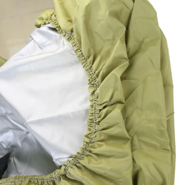 

Golf Cart Cover For 4 Passenger Waterproof Uv Protected Rain Snow Sun Protection Rear Zipper Access Fits Club Car