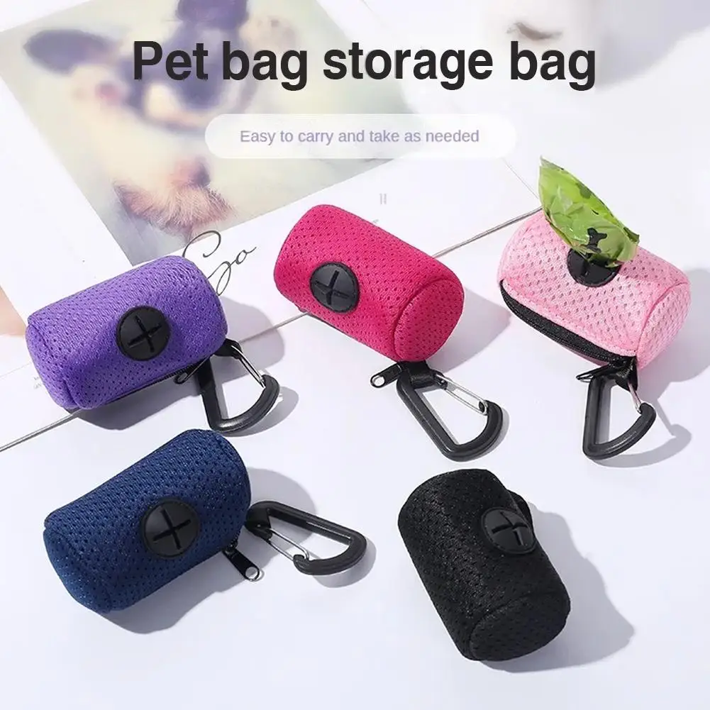 Dog Poop Bag Dispenser Hangingable Dog Poop Bag Holder Poo Bags Dispenser For Dogs Walking Garbage Bags Dispensers Pet Supplies