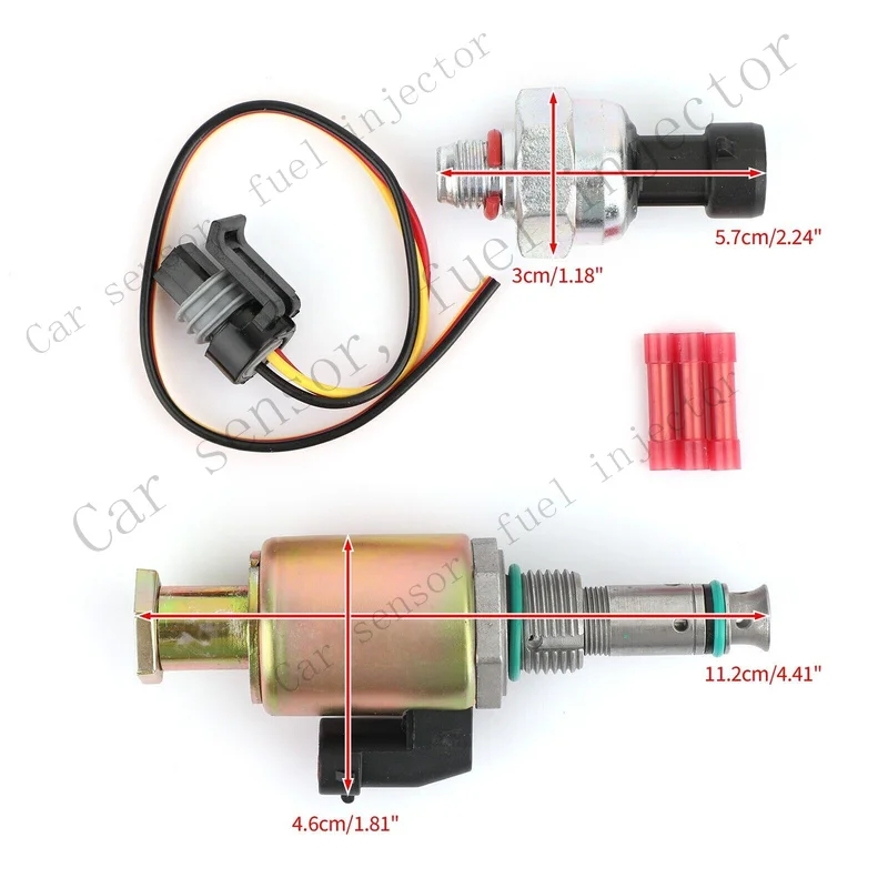 Q+ Pressure Regulator Sensor Valve ICP IPR F81Z9C968AB For Ford 7.3 F6TZ9F838A ZY