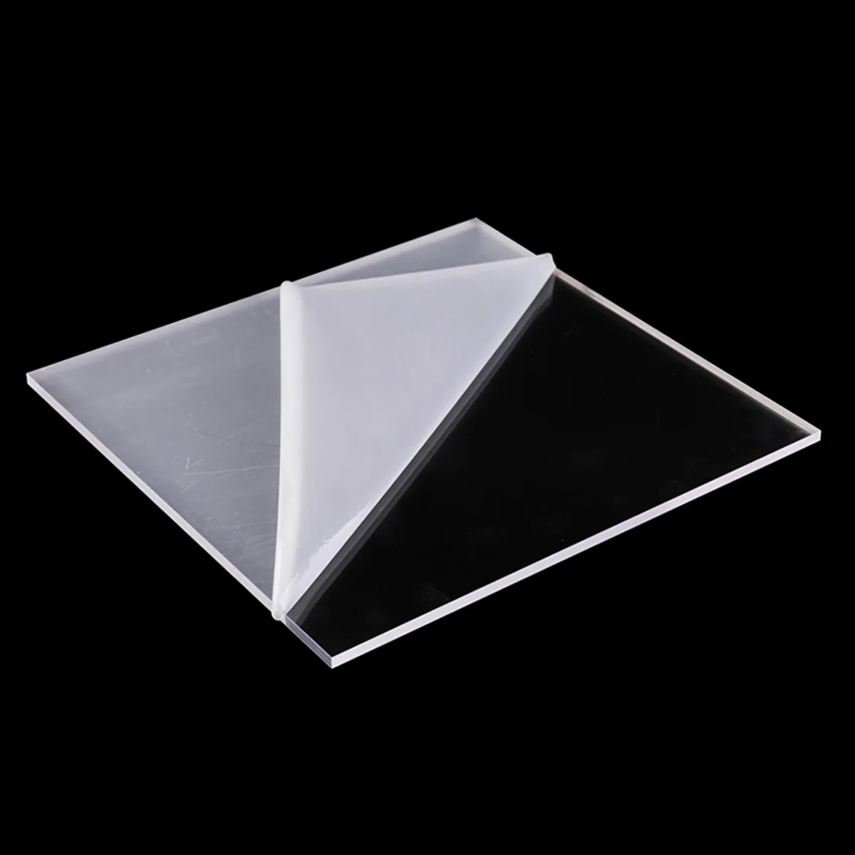 Polyvinyl Chloride PVC Plate High Transparent Plastic Sheet Hard Board DIY Model Material Processing Accessories Thk1-15mm