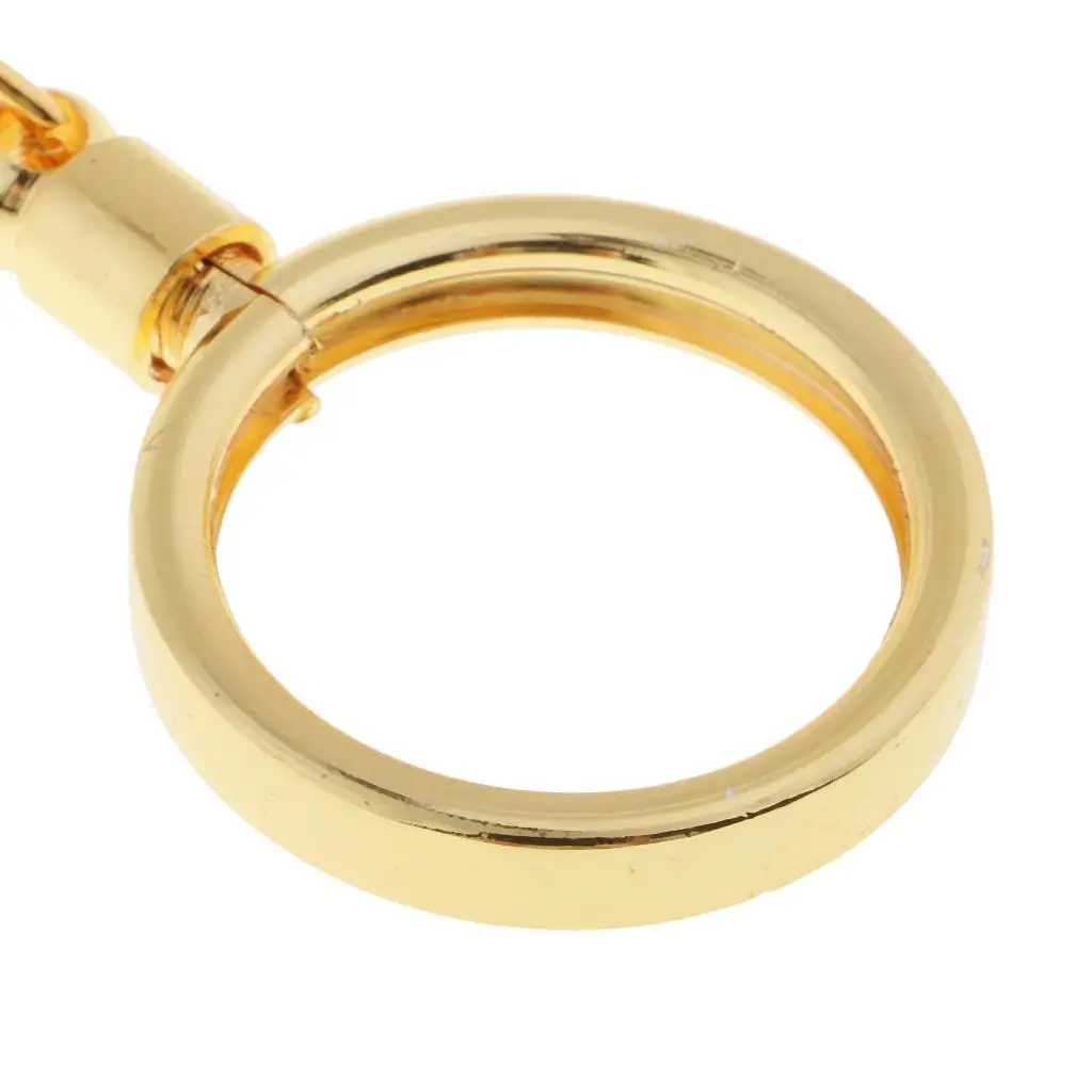 Metal Coin Keychain Pendant 25mm Key Ring for Plush Purse Keychain and Unique Recovery Gift Collectors