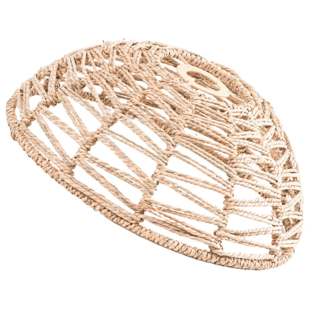 

Тканый абажур в стиле ретро, подвесной светильник, уникальная деревенская люстра, замена абажура для кухни, бара, комнаты, проживания в семье