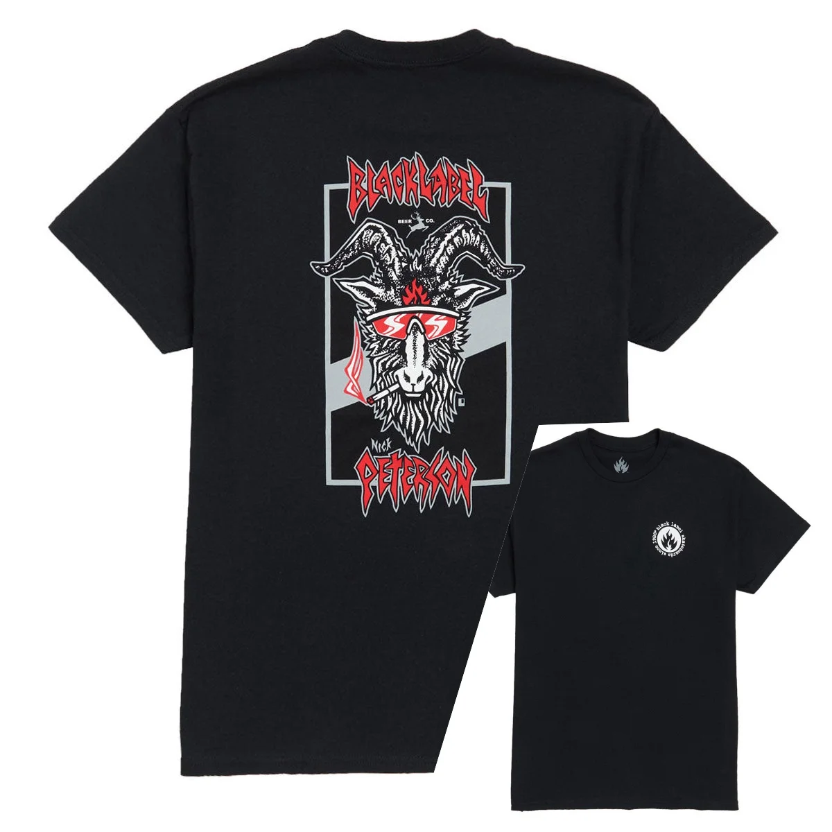Fit Black 2026 Label Skate Logo Graphic Cotton T-shirt Unisex Summer Short Sleeve Fashion Brand Tee Luxury Casual Vintage Tees