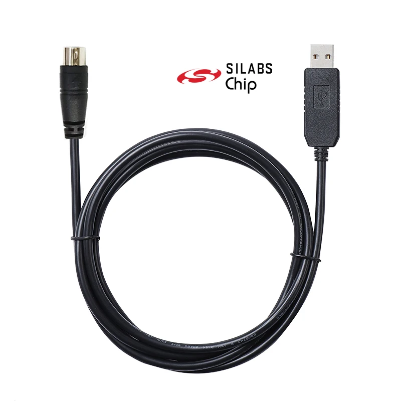 Silicon Labs USB Programming Cable CP2102 USB RS232 Serial to 8-pin Mini Din Kenwood TM-V71 TM-V71A/E TM-D710 TM-D710A/E/G PG-5G