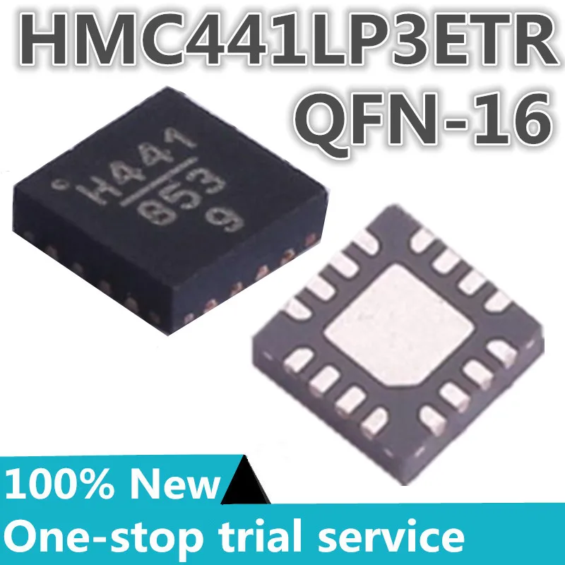 1-10PCS %New original HMC441LP3ETR HMC441LP3E screen printing H441 QFN-16 RF amplifier IC General 6.5GHz ~ 13.5GHz