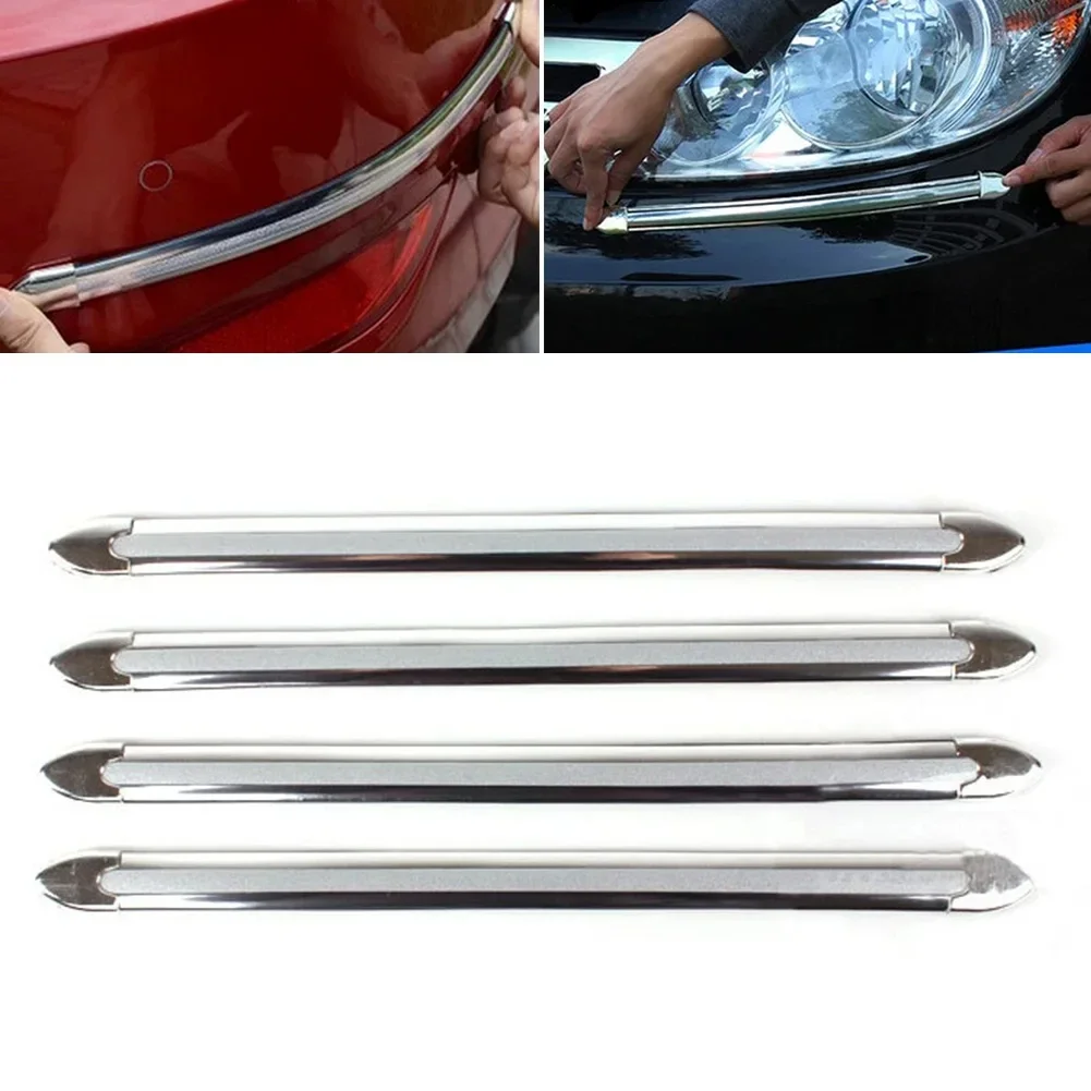 4pcs car edge anti-collision belt bumper protection rod anti friction bumper collision design automotive parts