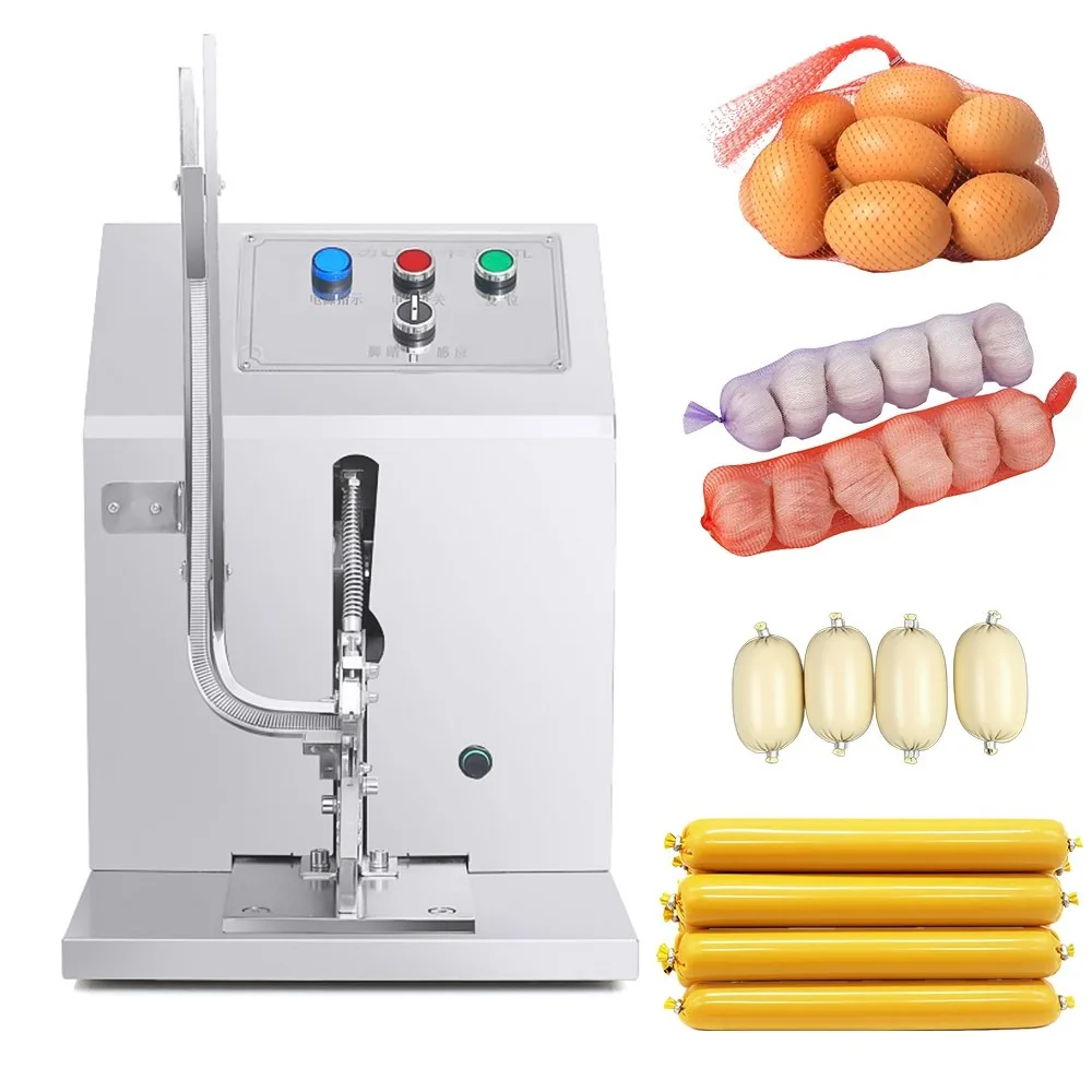 

Автоматическая машина для завязывания пластиковых пакетов, электрическая машинка для стрижки колбас, 110/220 В