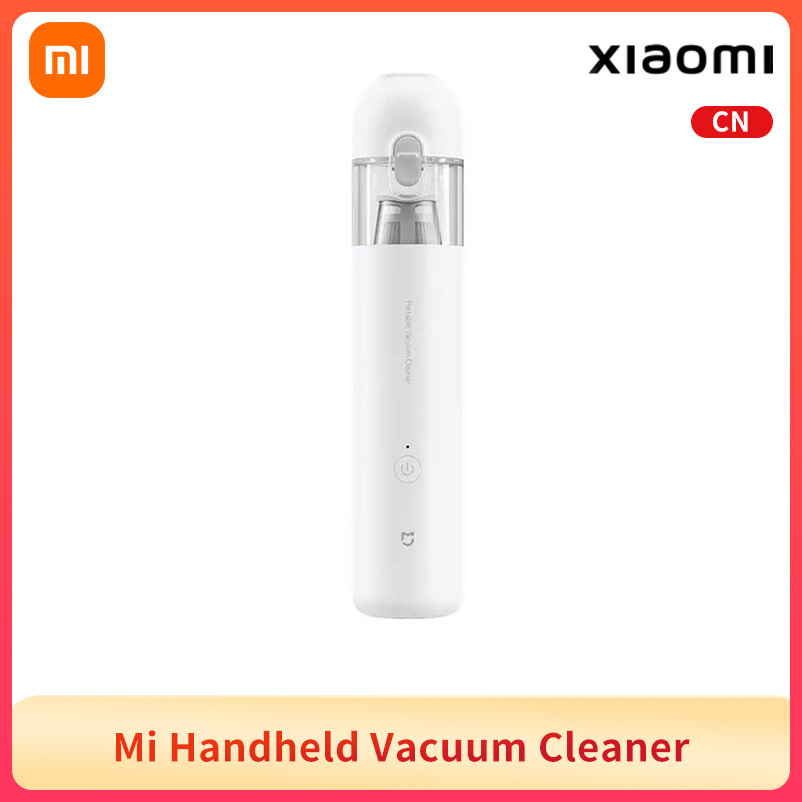  Xiaomi Mi Mini Vacuum Cleaner, 13000Pa Portable Wireless One-Button Start 88000RPM Brushless Motor with Multi Nozzles for Car 