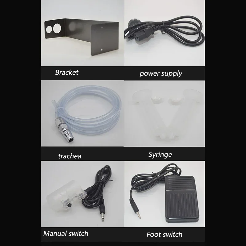 جديد 220V982 شبه التلقائي موزع إبرة محول 220 فولت/8 واط دليل تحكم سيليكون AB الغراء UV الغراء حقن الغراء الإلتصاق ماك