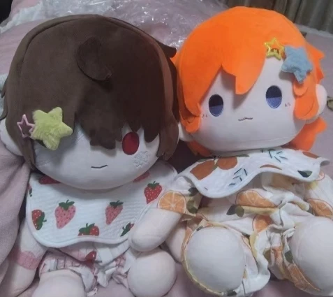 40CM Bungo Stray Dogs Gogol Attribute Anime Plushie Toy Handsome Cosplay Dress up Doll Mascot Toy for Xmas Gifts
