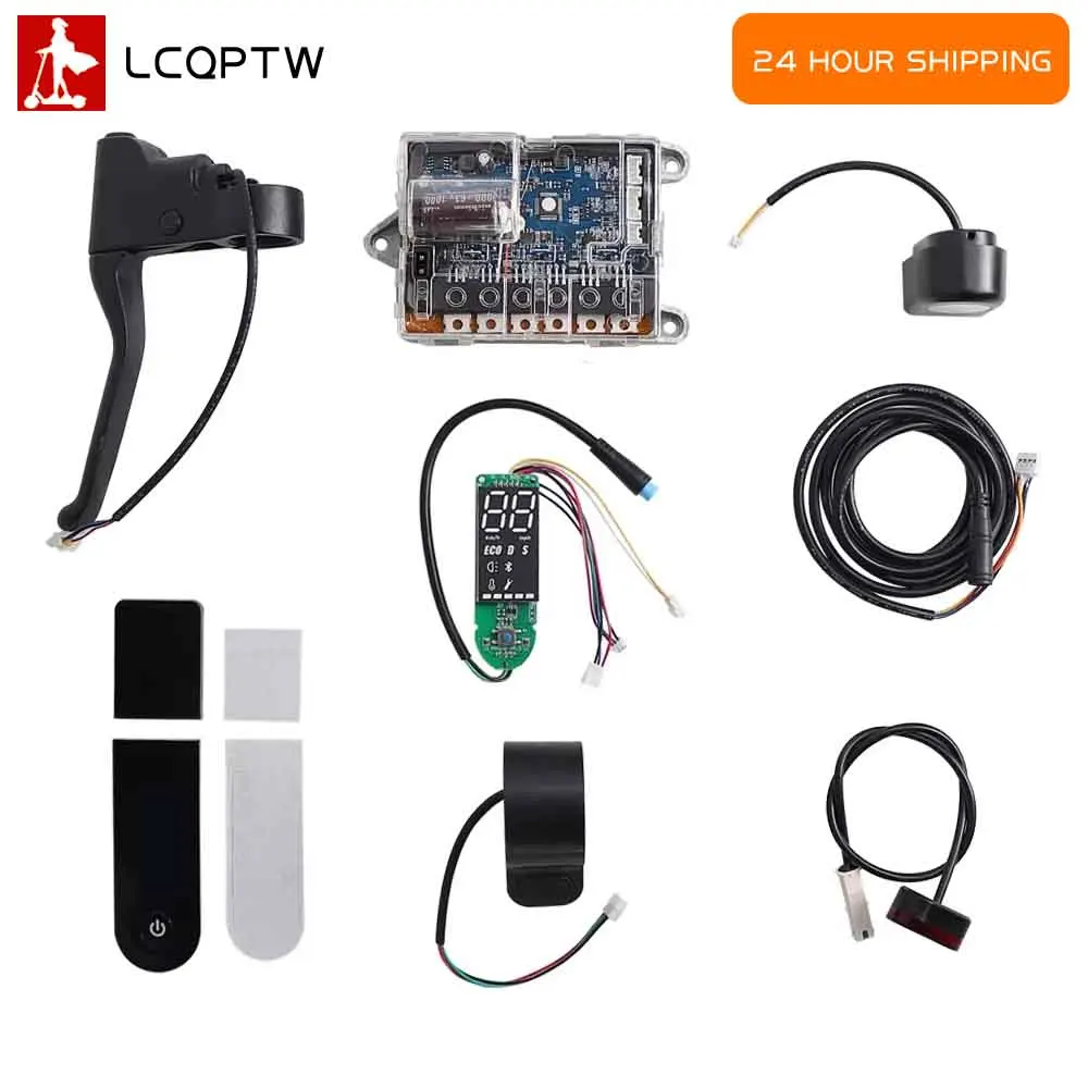Controller Dashboard Accelerator Set Handle Brake Headlight LED Display Set for Xiaomi M365/Pro Electric Scooter With Taillight