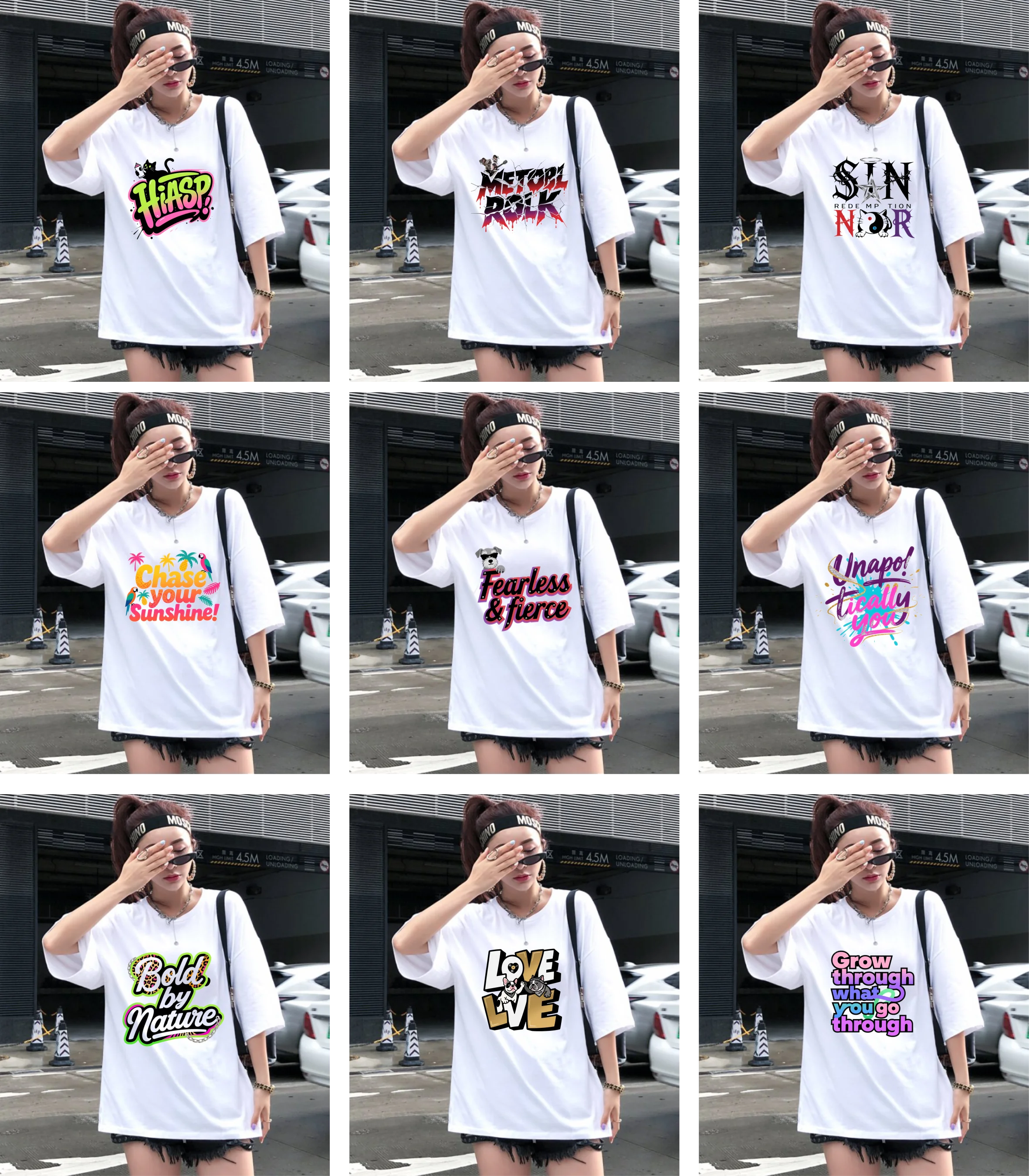 

Футболка из чистого хлопка с заниженными плечами и рукавами пять четвертей в уличном стиле с уникальным рисунком граффити, свободный и универсальный повседневный модный топ с короткими рукавами