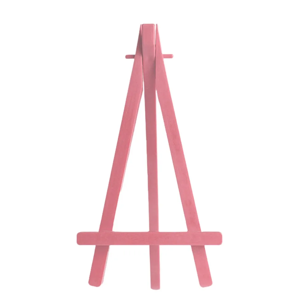 Portable Plastic Triangle Easel Mini Adjustable Painting Display Stand Painting Holder Children Painting