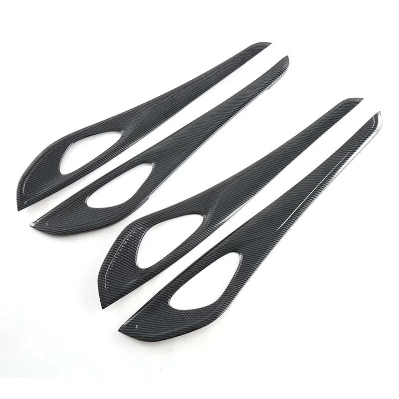 L37A-Car الداخلية الباب قطاع لوحة غطاء الكسوة ألياف الكربون اللون ل BYD الختم/BYD ATTO 4