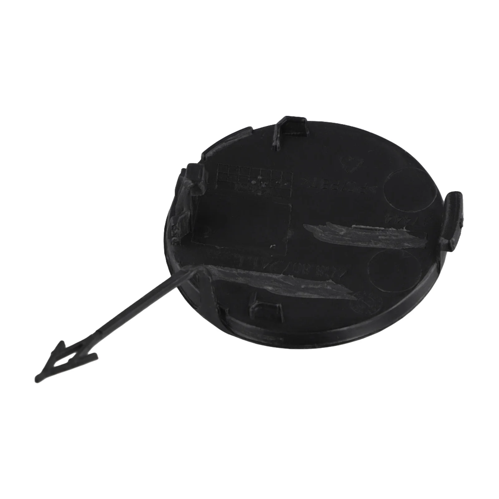 

Vehicle Front Bumper A7 S7 Tow Hook Cover Front Bumper Eye Cover Color As Shown Fitment Type Appearance Shape Size
