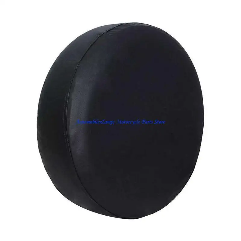 H7BD General PVC Spare Tyre Cover with Densed Lychee Pattern Waterproof Sunproof Case for SUV Truck & Off Road Vehicle