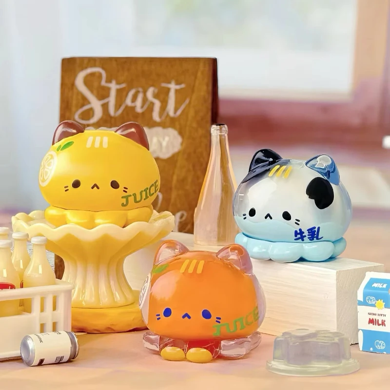 

Подлинная клубника Mousseta Octopus Meow Meow Store Series, модная фигурка слепых коробок, милая коллекционная игрушка, загадочная коробка, подарок