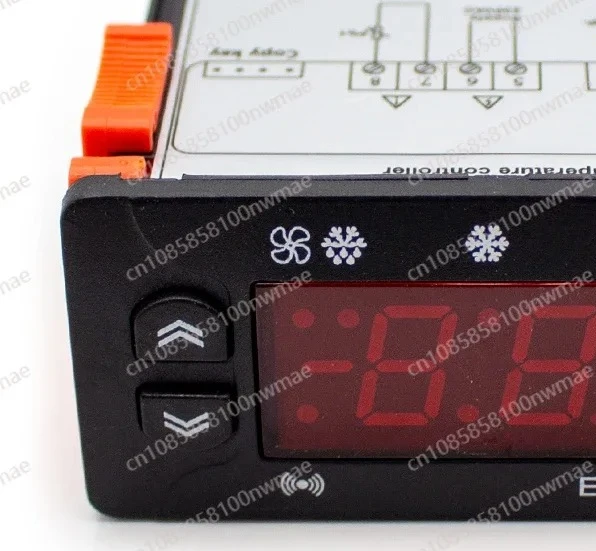 

Refrigeration Thermostat with Alarm | ETC-961 Model, Digital Display, Includes NTC Temperature Sensor