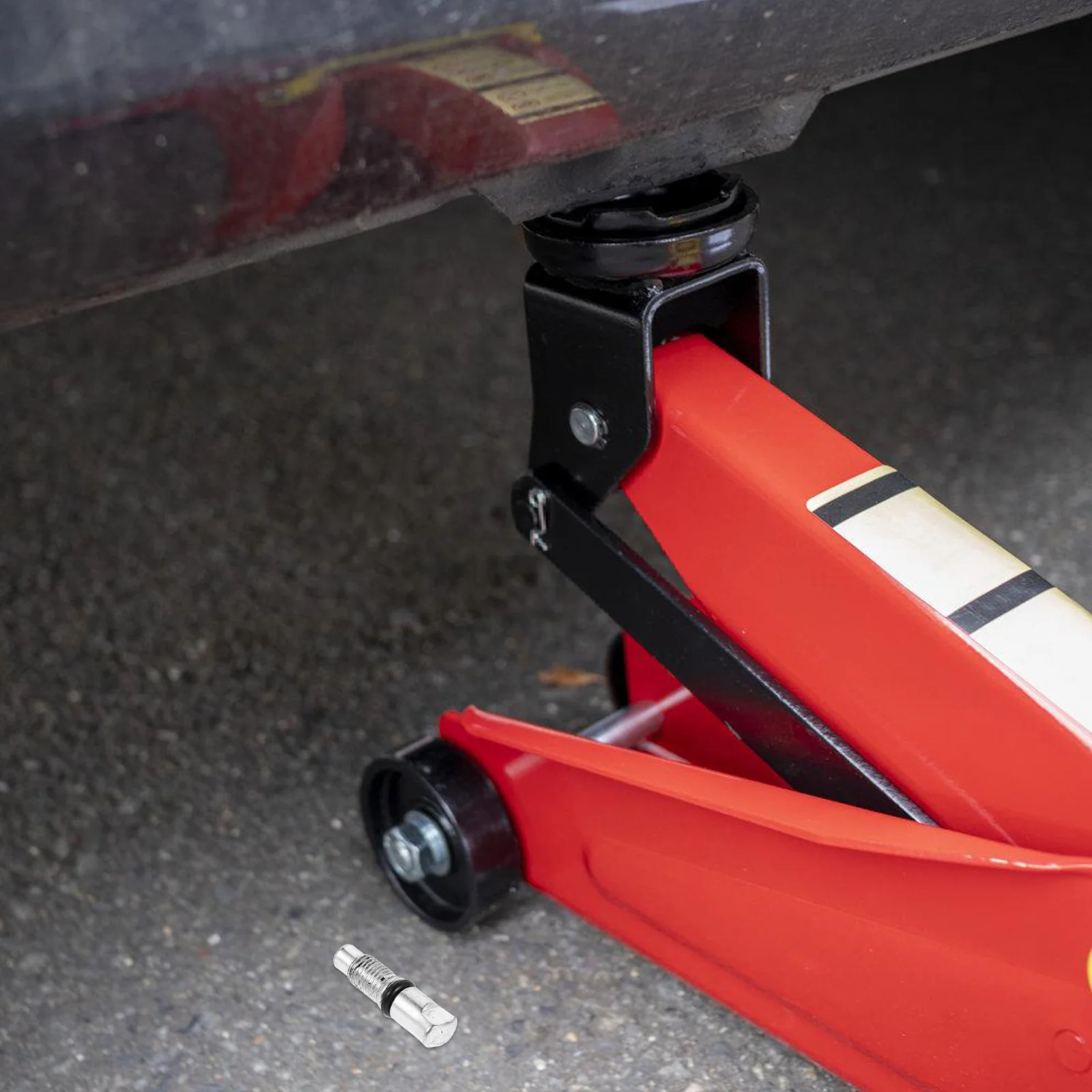 

2 Ton Horizontal Hydraulic Jack Oil Return Metal Check for Petrol Durable Stable Lightweight Portable Non Return for Fuel