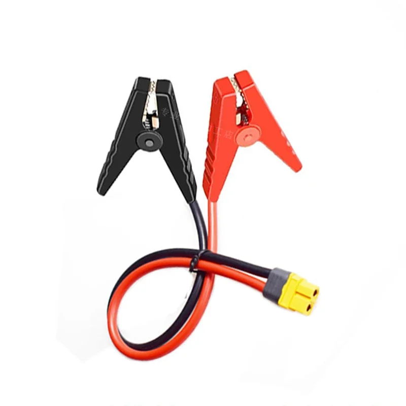 100A XT60 to 100mm 12AWG  Alligator Clips Cable Connector  Car Battery Model Aircraft Lithium Battery Charging Connection Line