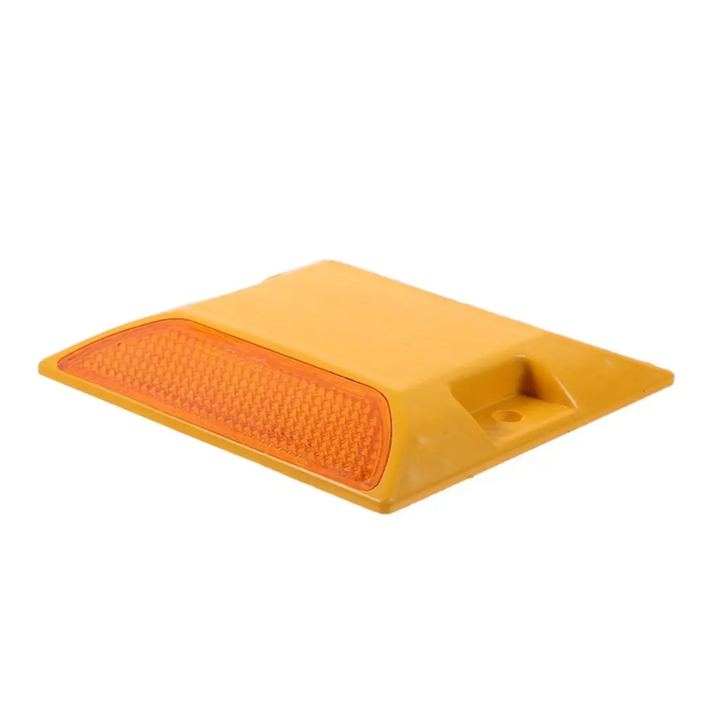 Reflective Road Studs Safety Cone Markers Plastic Pavement Driveway Night Visibility Traffic Guidance Highway Parking