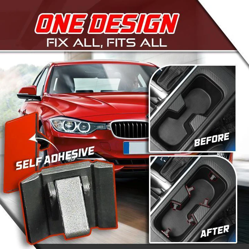 3PCS/6PCS Universal Car On-Board Water Cup Holder Fixer Set Anti-collision Drink Holder Car Interior Cup Fixer for Cup Holder