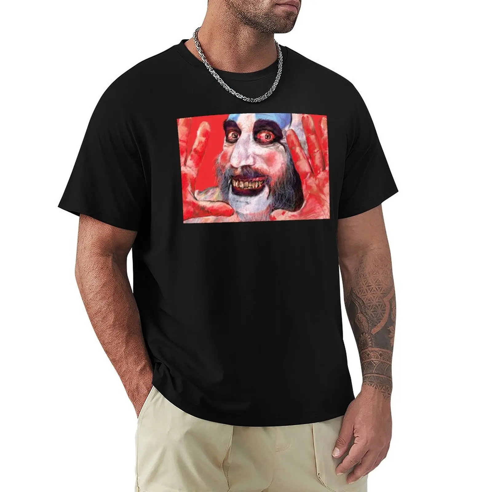 Captain Spaulding T-Shirt t shirts cotton 100% T-Shirt