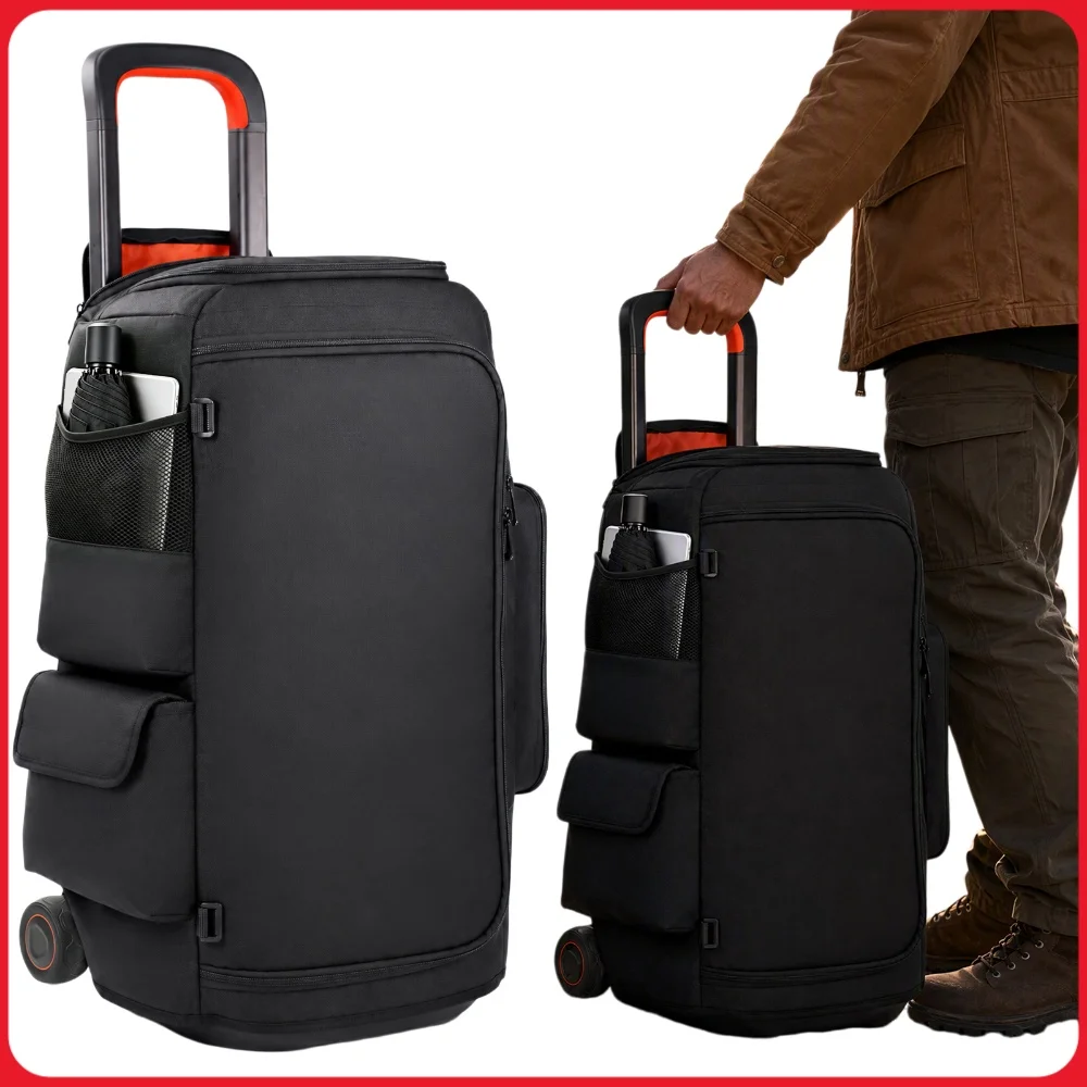 Waterproof Nylon Cover Bag for Party Speaker 330 Speaker Dustproof Dual Side Storage Mesh Pocket