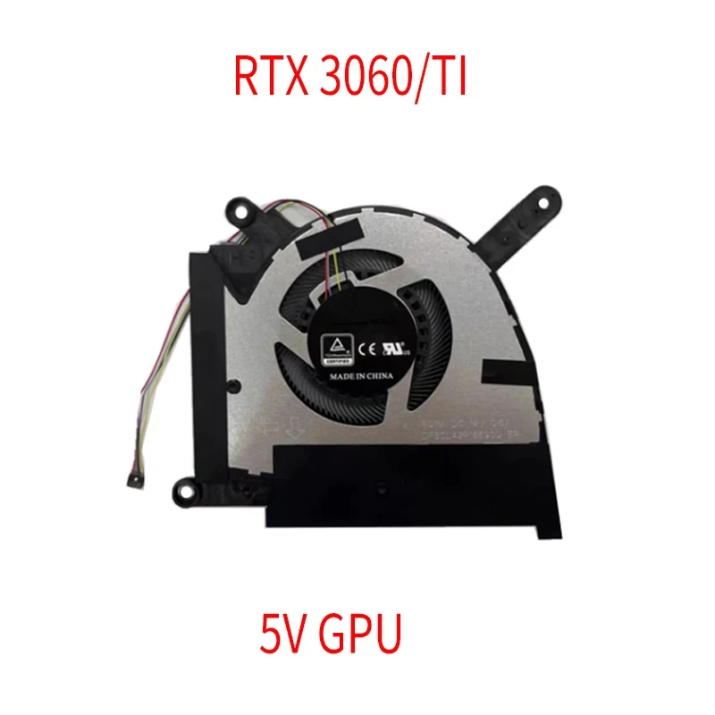 For Asus TUF Dash F15 FX517ZM FX517ZR FX517ZC RTX3050 RTX3060 RTX3070 TI Laptop CPU & GPU Cooling Fan DC12V  5V