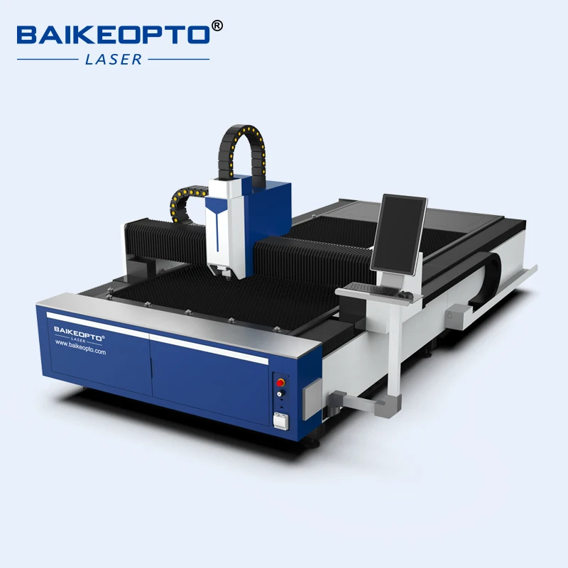 Baikeopto BK-FH3015C Metallo CNC Fibra Laser Cutter Macchina da taglio Ferro Acciaio Alluminio Piastra di rame Lamiera 2000W