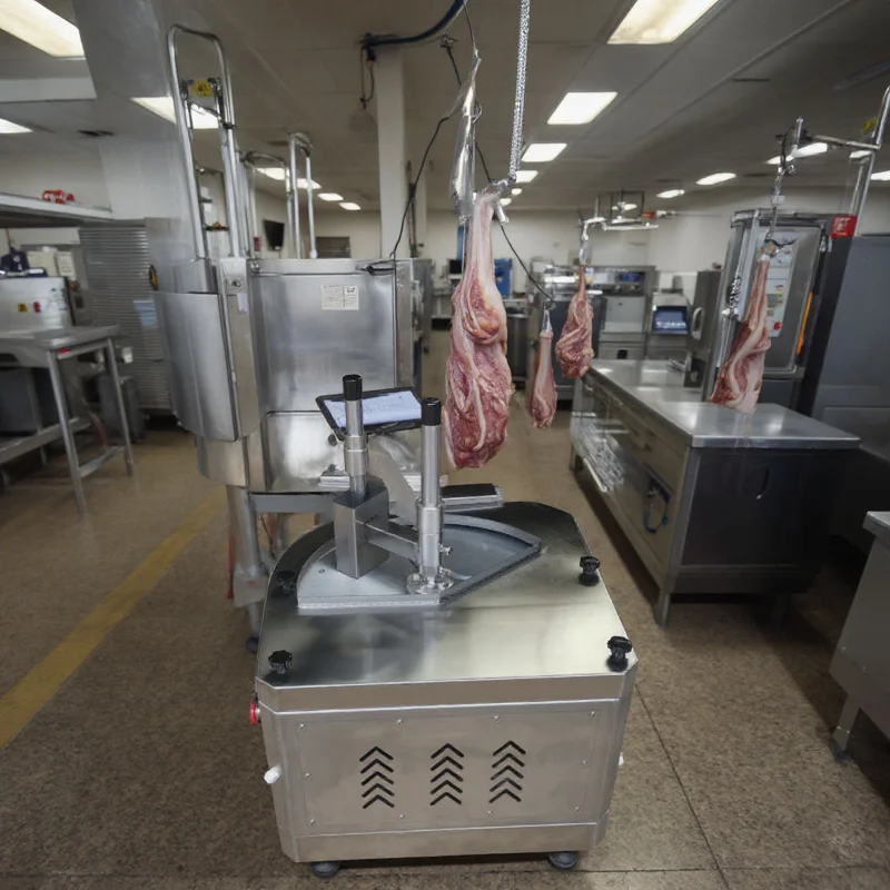 Stainless Steel Fresh Meat Vegetable Cutter Machine Bacon Slicer Small Chicken Meat Cutting Machine
