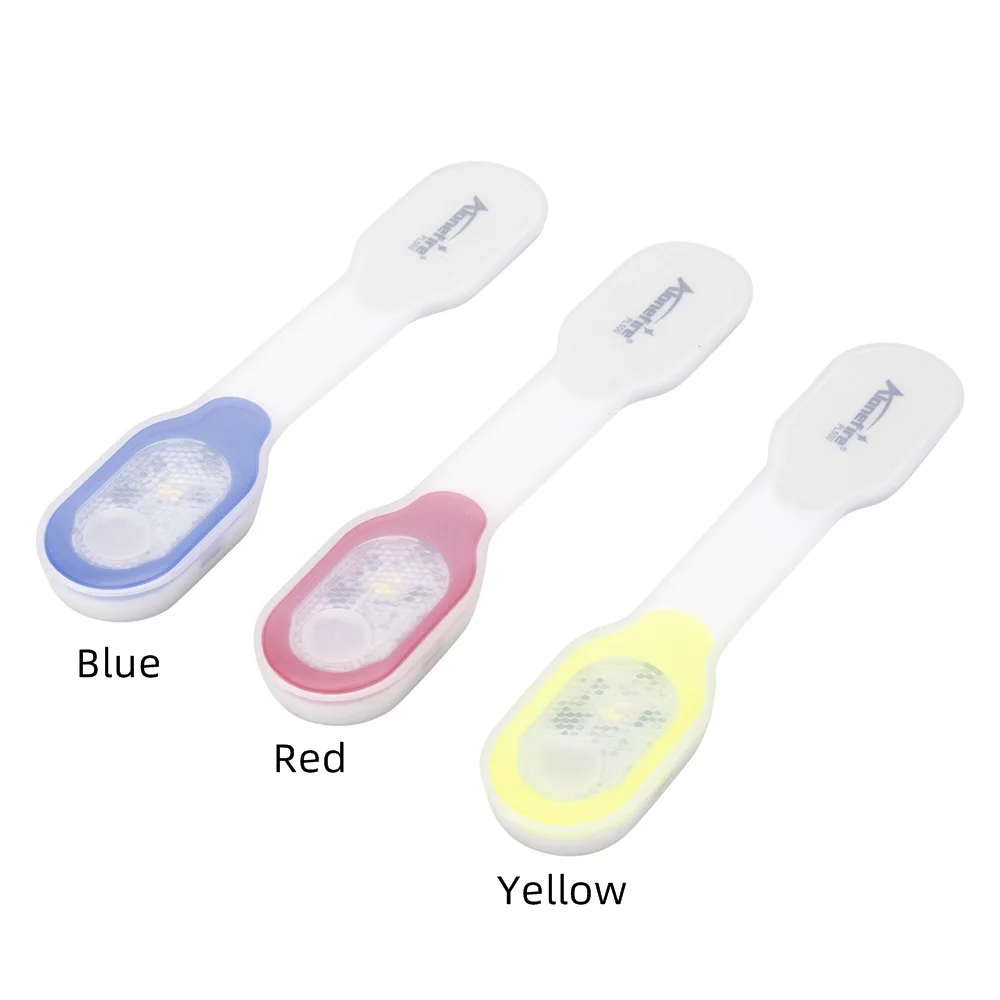 USB Charging Safety Soft Silicone Running Outdoor Work Child Lamp Strap Hiking Dog Camping Doctor Nurse Check White Warm Light