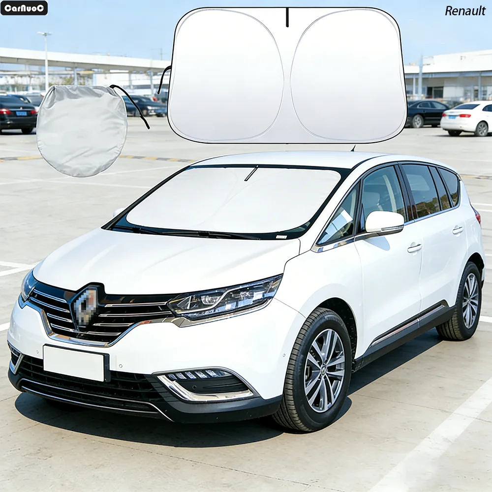 

Car Windshield Sun Shade For Renault Espace 2 3 4 5 2005-2024 Sunshade Sun Visor Protector UV Heat Shield